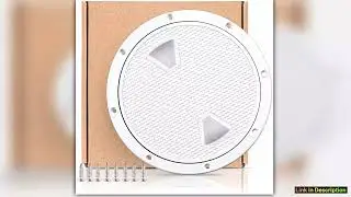 Boat Accessories Boat Hatch 4 6 8 ABS Round Non Slip Inspection Hatch wDetachable Cover for Marine