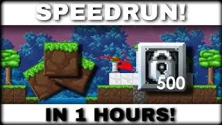 Speedrun Dirt To 500 Titanium Lock (in 1 hours) | Breaworlds