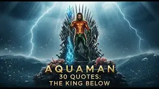 30 Quotes AQUAMAN &ndash; &ldquo;THE KING BELOW&rdquo; | Superhero Quotes