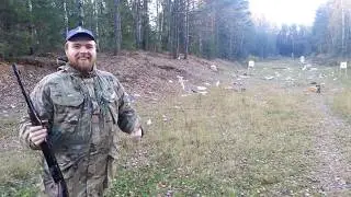 Стрельба из карабина Вепрь КМ (ВПО - 136) 7.62x39