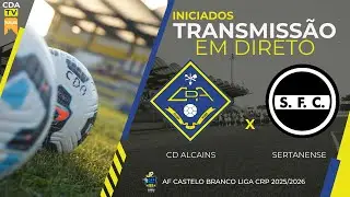 Transmiss&atilde;o em Direto | CD ALCAINS vs SERTANENSE l | AF Castelo Branco Liga CRP 25/26