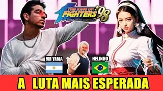 MR YAMA VS HELINHO OS 2 MELHORES JOGADORES DA AMERICA DO SUL EM UMA LUTA DE ALTO NIVEL ! KOF 98