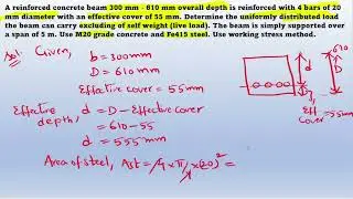 RCC:LECTURE 10: ***WORKING STRESS METHOD PROBLEM(IMPORTANT)***