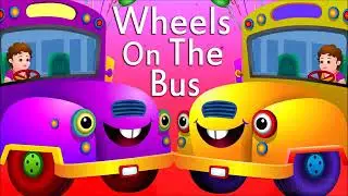 The Wheel On The Bus Round Round || Baby poem || Amna's Stories 