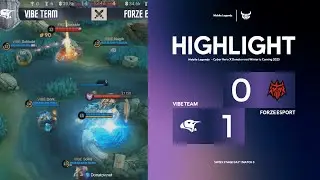 Highlight | Vibe Team VS Forze Esport | Swiss Stage D1M3 | CHxD Winter Is Coming |