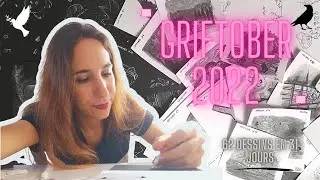 62 DESSINS EN 31 JOURS (en vrai en 4 jours) - GRIFTOBER 2022 TUTODRAW