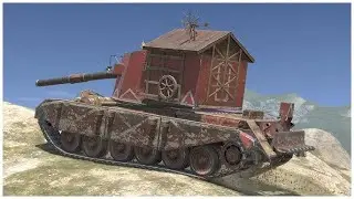 FV4005 Гроза рандому  ! #wotblitz