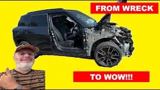 Full Mini Aceman EV Rebuild Movie - Copart Crash Damage to Fully Repaired + Final Costs Revealed!