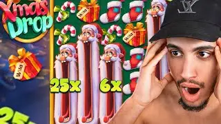 XMAS DROP A PAY&Eacute; 🎅🏻💸 (LE SOLDE EXPLOSE 💰) BEST OF LIVE #13 #bichou #casino #slot #bestof 