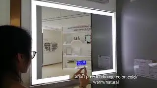 New DP314-A bathroom mirror with bluetooth speaker