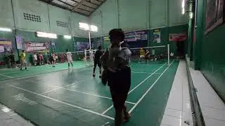 PB Victory Bandung, Badminton Training mix double dengan anak remaja