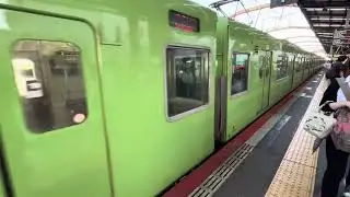 ［2025年で引退！］大和路線201系普通JR難波行き　　　新今宮駅発車！