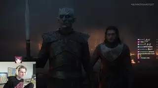 xQc Reacts to Game of Thrones War for Westeros | Summer Game Fest