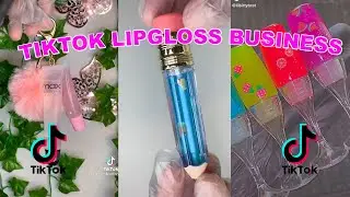 Small LIPGLOSS BUSINESS TIKTOK COMPILATION #02 / Lipgloss business ideas /small business check