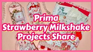 🍓 PRIMA STRAWBERRY MILKSHAKE PROJECTS SHARE FT. KOKOROSA | COME SEE!!! 🍓