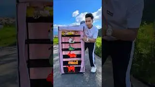 Natun Carbon Steel Collapsible Wardrobe Unboxing & Youtube😍