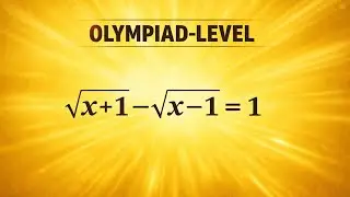Why Students Solve This Square Root Equation Wrong | Can You Solve It?