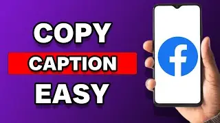 How To Copy Caption On Facebook
