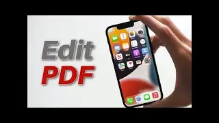 How to edit PDF files for free on any iPhone