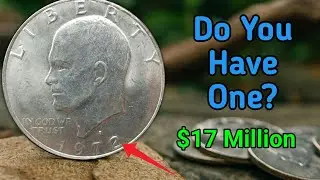 1972-D Eisenhower One Dollar Coin Worth $17,000,000?! | Rarest $1 Coin in History! | #usacoins  🪙