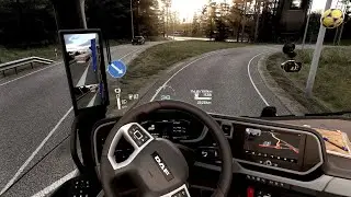 4k Realista Gr&aacute;ficos Ultra | Euro Truck Simulator 2 Snowymoon Mod 