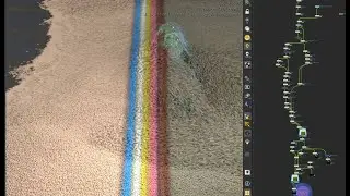 Houdini Fx Vellum Wind Shadowing in Houdini