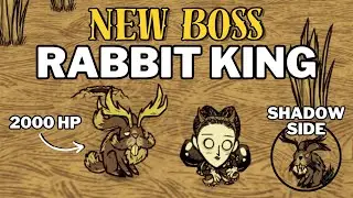 NEW DON'T STARVE BOSS!! RABBIT KING TRADER (Fight) - Don't Starve Together | BETA