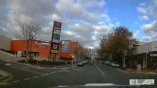 MORNINGTON PENINSULA, Australia (Victoria) -  driving from MT ELIZA  to SKYE