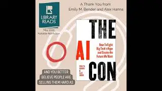 THE AI CON is a LibraryReads Notable Nonfiction Pick for May!