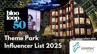 blooloop 50 Theme Park Influencer List List 2025