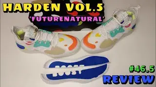 [ENG SUB] [분해 리뷰?] 아디다스 하든 VOL.5 '퓨쳐내츄럴' (사이즈 체크 중요 포인트) (ADIDAS HARDEN VOL.5) INSOLE CUT IN HALF