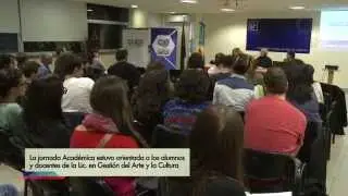 JORNADA ACAD&Eacute;MICA DE LA LICENCIATURA DE GESTI&Oacute;N DEL ARTE Y LA CULTURA