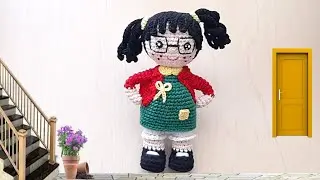 👧 LA CHILINDRINA AMIGURUMI  / TUTORIAL PASO A PASO  FACIL ( SEGUNDA PARTE  ) 👧