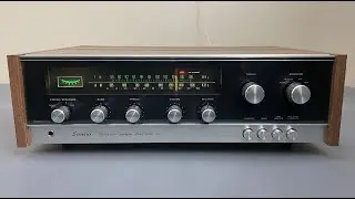 Sansui 310 Vintage Receiver - Demo video after repair & restoration