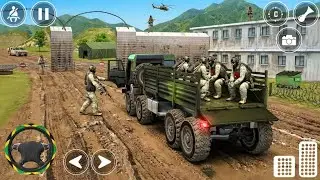 Offroad Army Truck Driving Games 2026 - US Army Truck Driving Cargo 3D - Andriod Gameplay