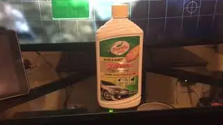 Turtle wax ZIPwax wash and wax review