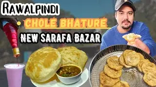 Best Chole Bhature In Pakistan | SINCE 1978 CHOLE BHATURE SHOP IN RAWALPINDI | New Sarafa Bazar Rwp