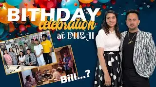 Birthday vlog celebration in dubai with team 