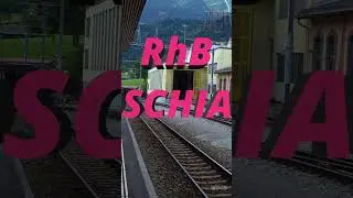 RhB SCH&Ouml;MA TM 2/2 119 RANGIERT IN POSCHIAVO  (ITALIENISCHE SCHWEIZ)