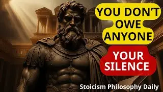 You Don&rsquo;t Owe Anyone Your Silence | Stoicism Philosophy Daily