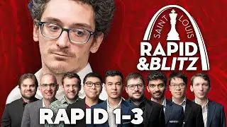 2025 Saint Louis Rapid & Blitz: Day 1 | #GrandChessTour