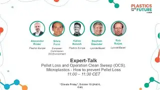 K 2025 Expert Talk: Tackling Microplastics Pollution by Preventing Plastic Pellet Loss