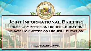 HED-HRE Informational Briefing 11-12-2025