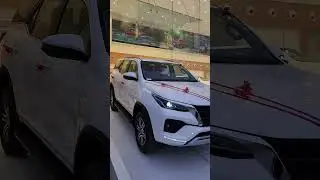 FORTUNER 4X2 AT SUPER WHITE 2024 / NEW CAR DELIVERY/ 9033561067 WP FOR ENQ/ PAN INDIA DELIVERY