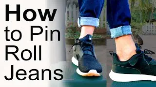 ✅ How to Cuff Your Jeans Step by Step | Pin Roll