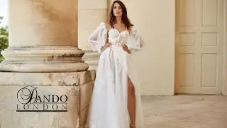 Designer Wedding Dresses by Dando London. New 2024 Bridal Collection True Love. Wedding Inspiration.