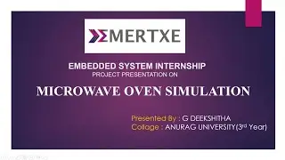 Microwave Oven Simulation Project | Embedded Systems | Emertxe Internship. 