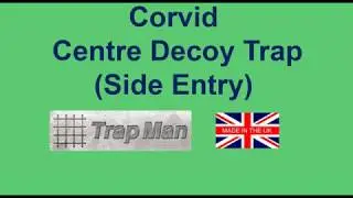 TrapMan Corvid Trap twin side entry crow trap