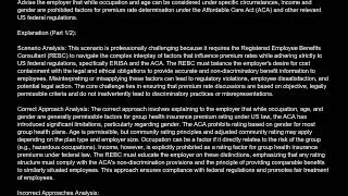 Registered Employee Benefits Consultant  REBC  Free Practice Test And Answers Updated