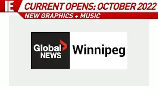CKND / Global News WInnipeg - [NEW GRAPHICS + MUSIC] Current News Opens: October 2022